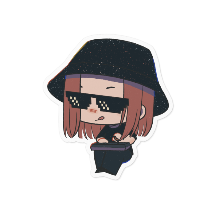 ステッカー - 100 x 100 (mm)