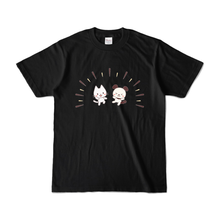 カラーTシャツ　黒色　S