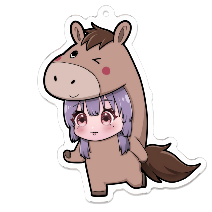 アクリルキーホルダー - 70 x 70 (mm)