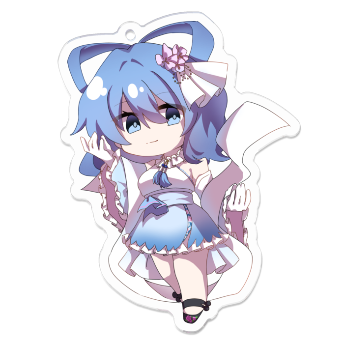 アクリルキーホルダー - 70 x 70 (mm)