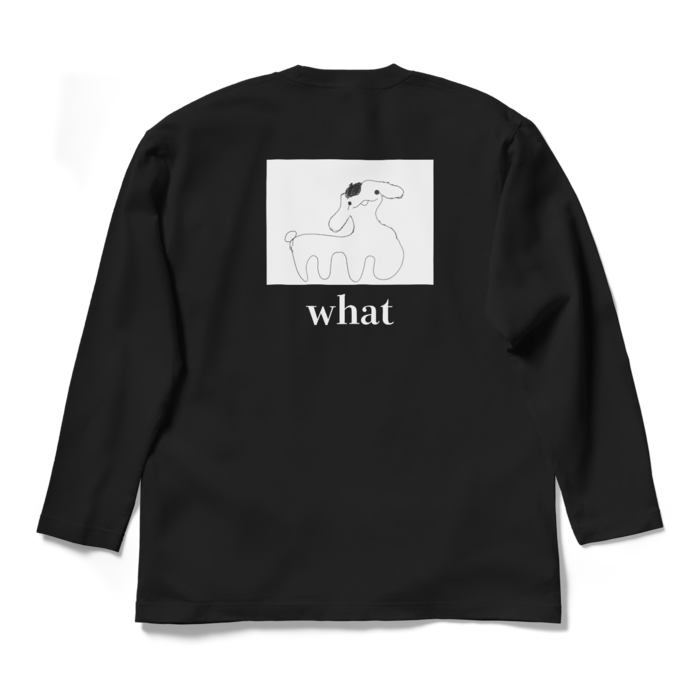 ロングスリーブTシャツ - L - ブラック