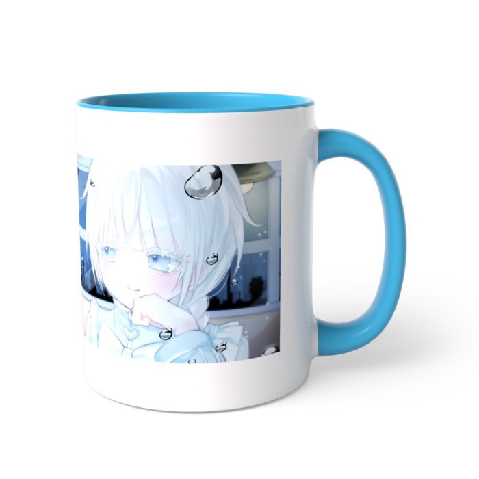 ツートンカラーマグカップ - 直径 8.2cm / 高さ 9.5cm