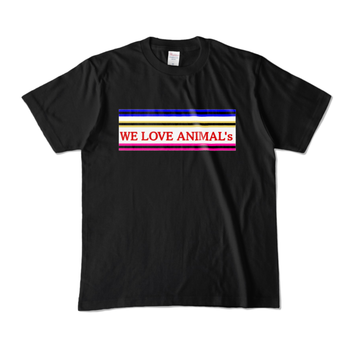 カラーTシャツ - M - ブラック (濃色)