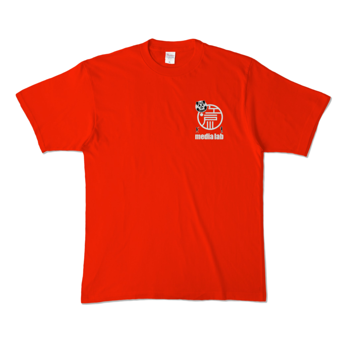 カラーTシャツ - XL - レッド (濃色)