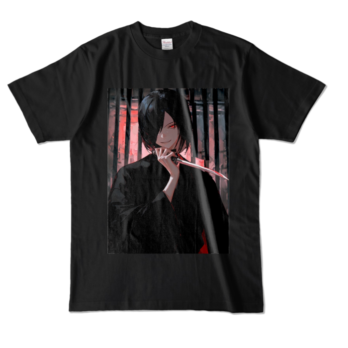 カラーTシャツ - L - ブラック (濃色)