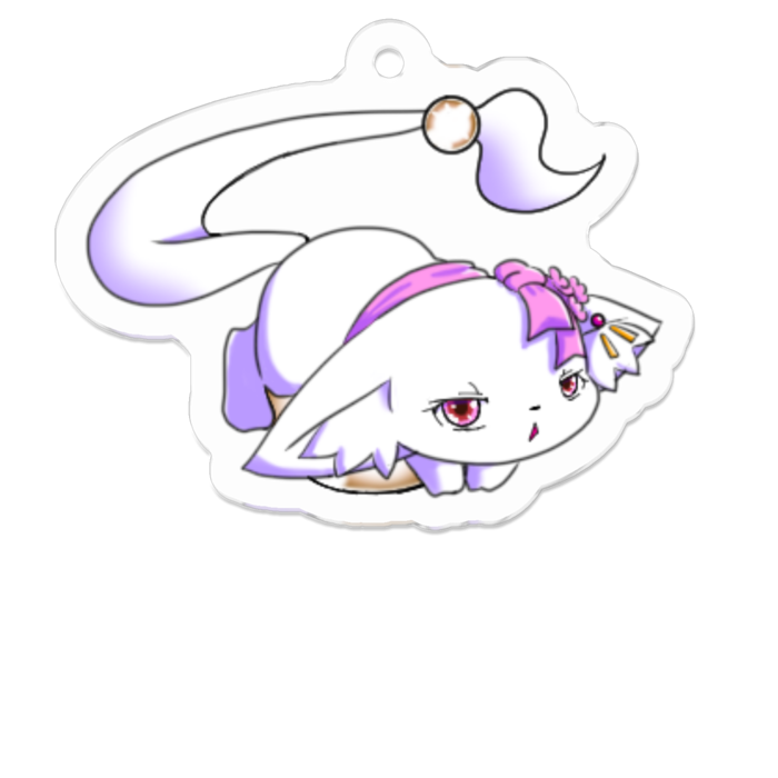 アクリルキーホルダー - 50 x 50 (mm)1
