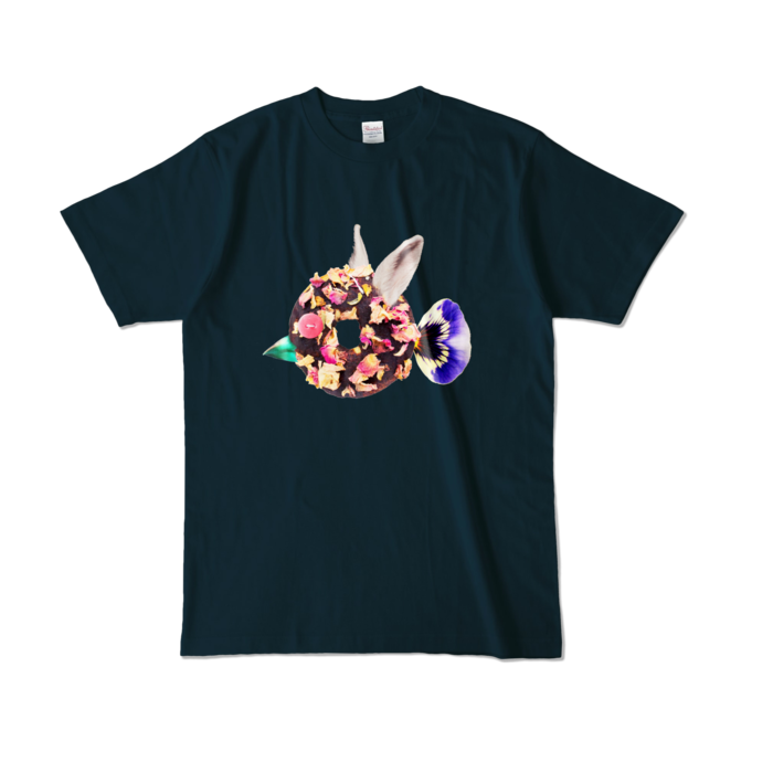 カラーTシャツ - L - ネイビー (濃色)