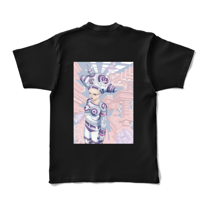 カラーTシャツ - XL - ブラック (濃色)