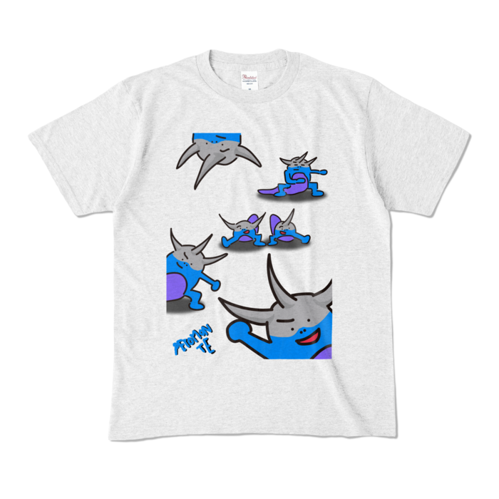 カラーTシャツ - M - アッシュ (淡色)