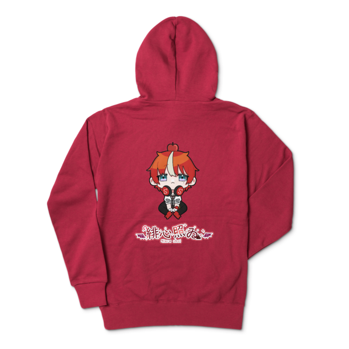 パーカー - L - バーガンディ