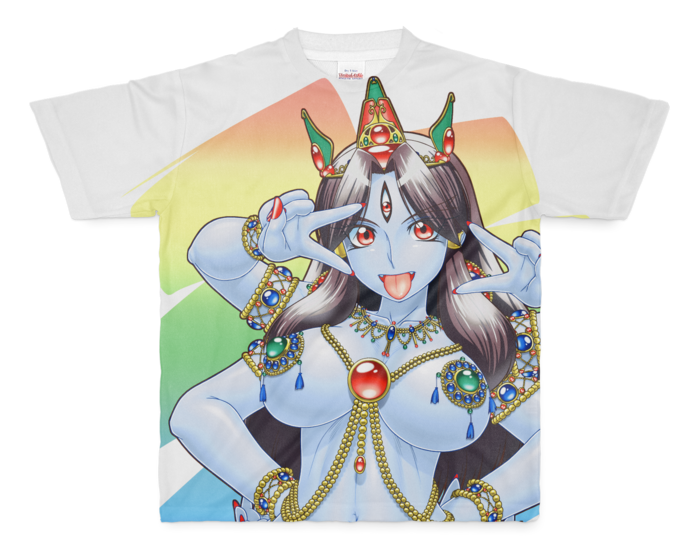 フルグラフィックTシャツ - M - 正面印刷のみ