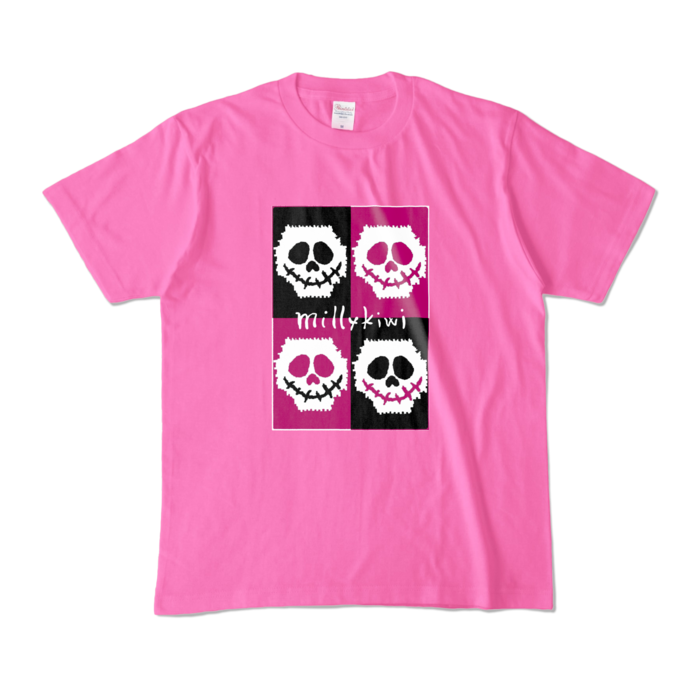 カラーTシャツ - M - ピンク (濃色)