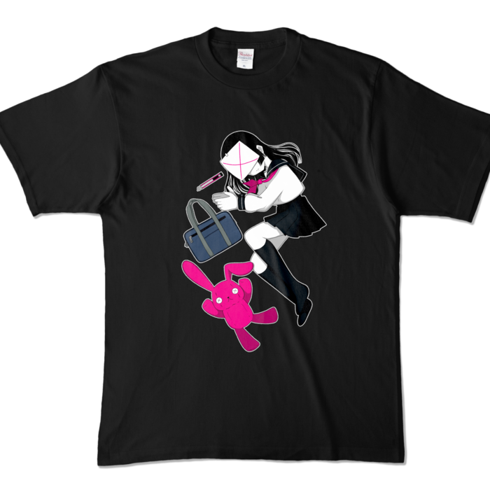 カラーTシャツ - XL - ブラック (濃色)