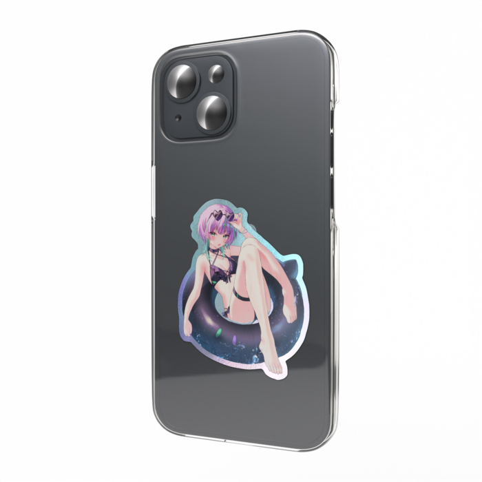オーロラスマホステッカー - W55 × H91mm 以内