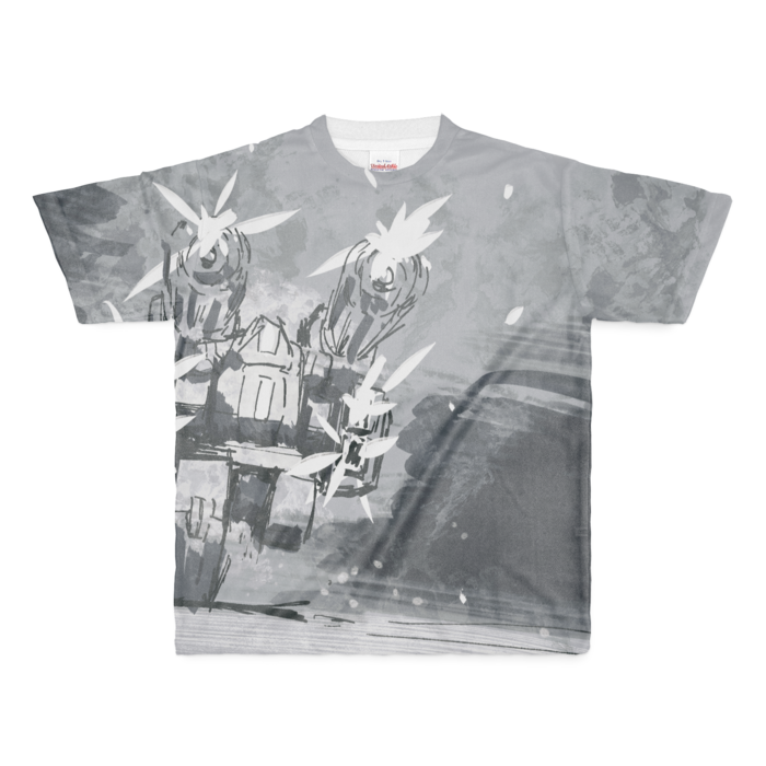フルグラフィックTシャツ - M - 正面印刷のみ