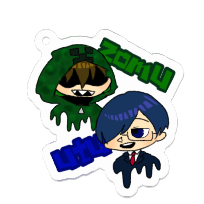 アクリルキーホルダー - 50 x 50 (mm)