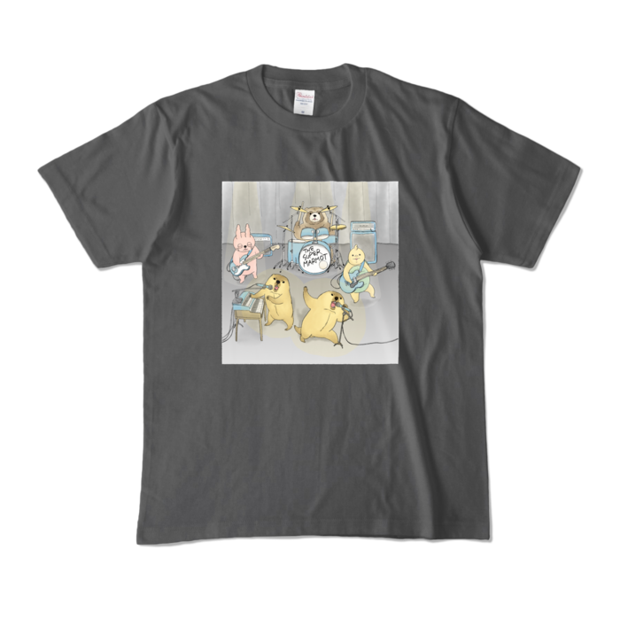 カラーTシャツ - M - チャコール (濃色)