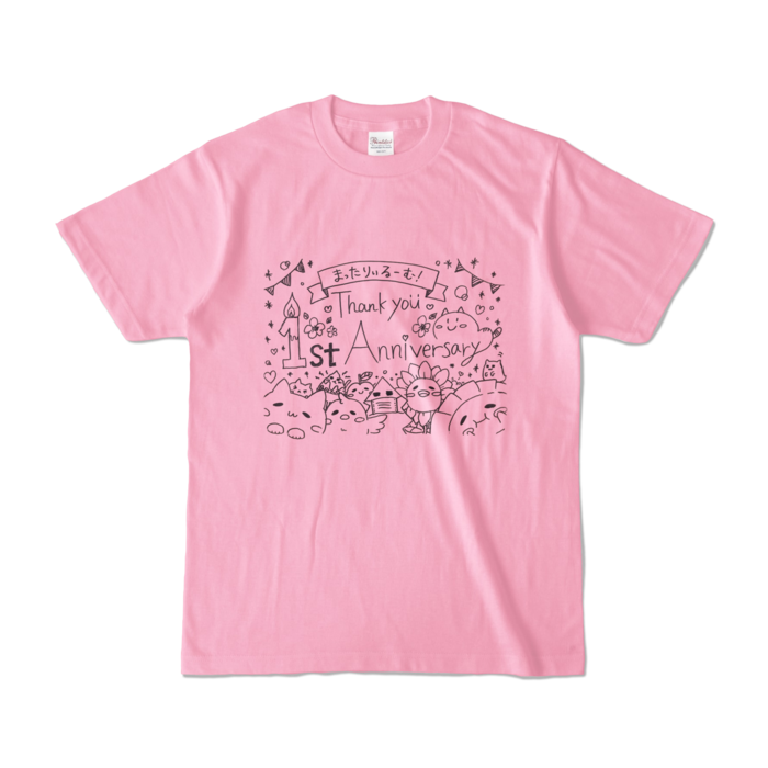カラーTシャツ - S - ピーチ (淡色)