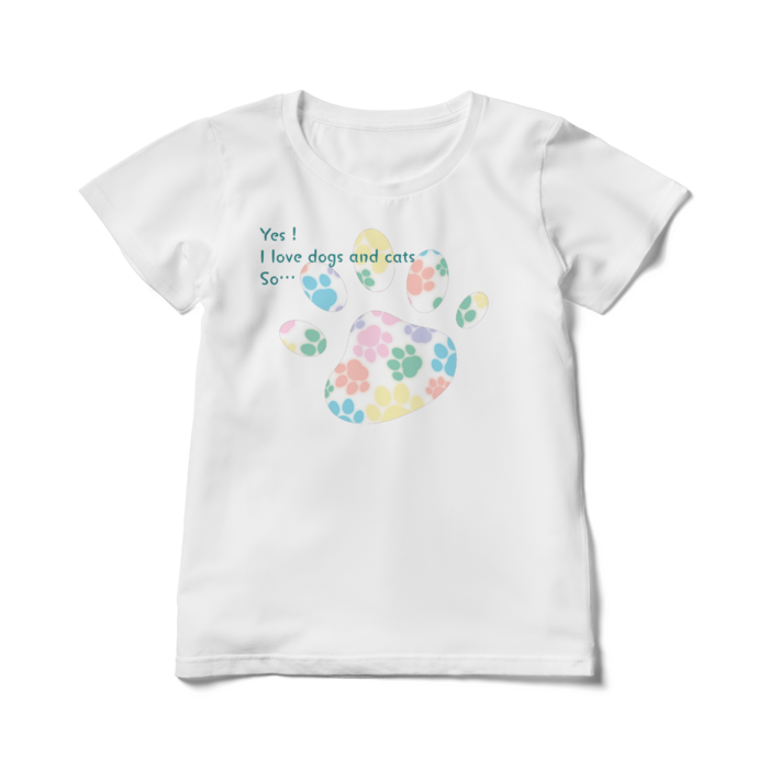 レディースTシャツ - L - 白