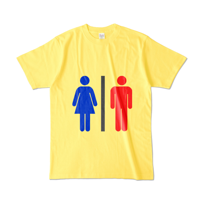 カラーTシャツ - L - イエロー (濃色)