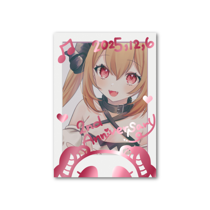 フォト風カード - 縦 - 両面