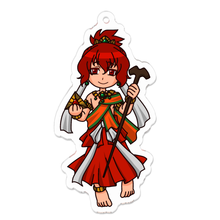 アクリルキーホルダー - 70 x 70 (mm)