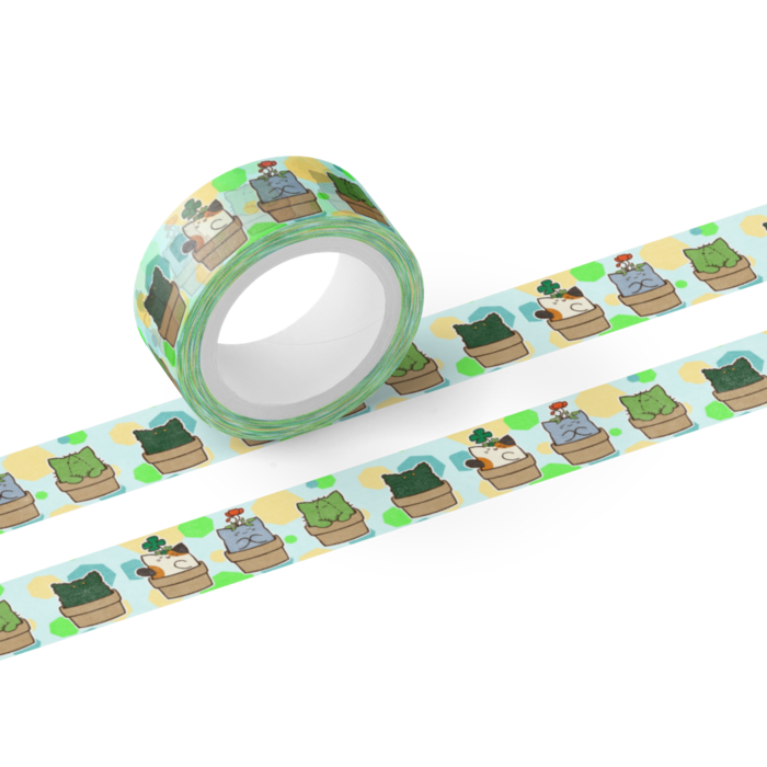 マスキングテープ - テープ幅 15mm(ブルー)