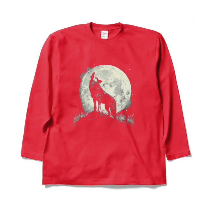 ロングスリーブTシャツ - XL - レッド