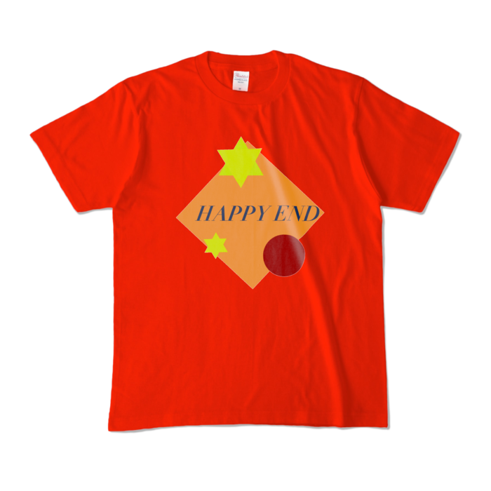 カラーTシャツ - M - レッド (濃色)