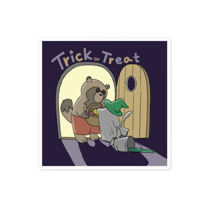 ステッカー - 100 x 100 (mm)