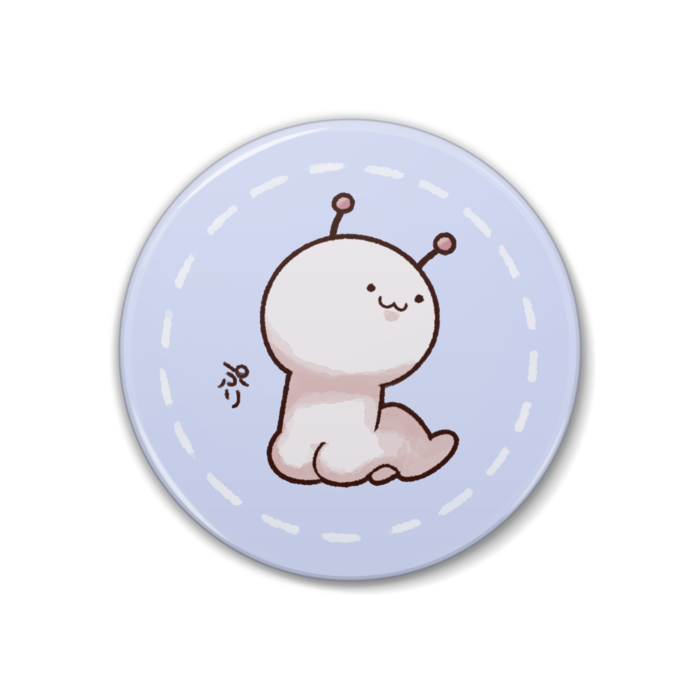 缶バッジ - 青