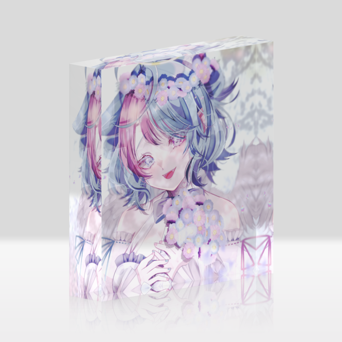 アクリルブロック - 100x100mm
