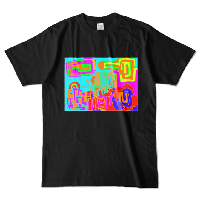 カラーTシャツ - L - ブラック (濃色)