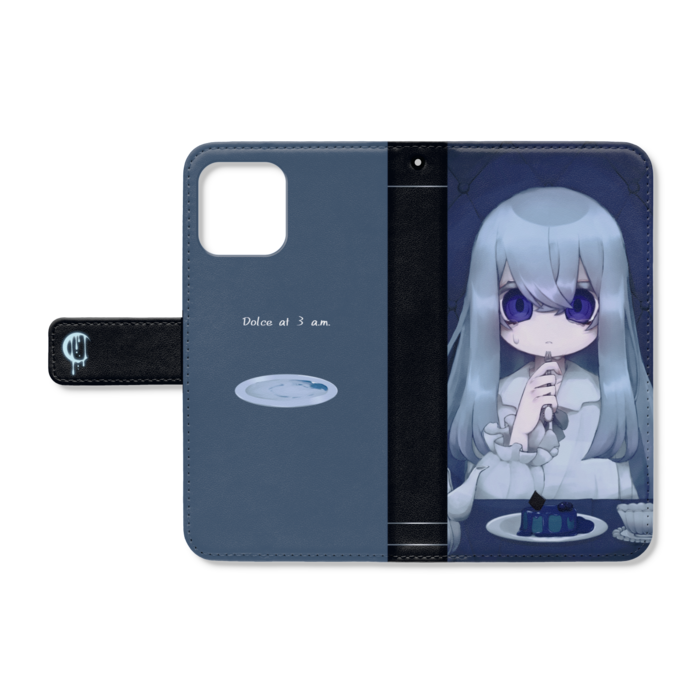 手帳型iPhoneケース - iPhone12 / 12 Pro - ストラップ穴 あり
