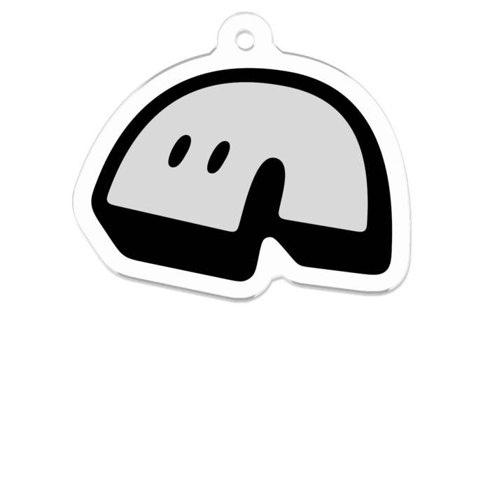 アクリルキーホルダー - 50 x 50 (mm)