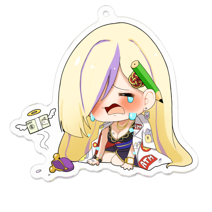 アクリルキーホルダー - 70 x 70 (mm)