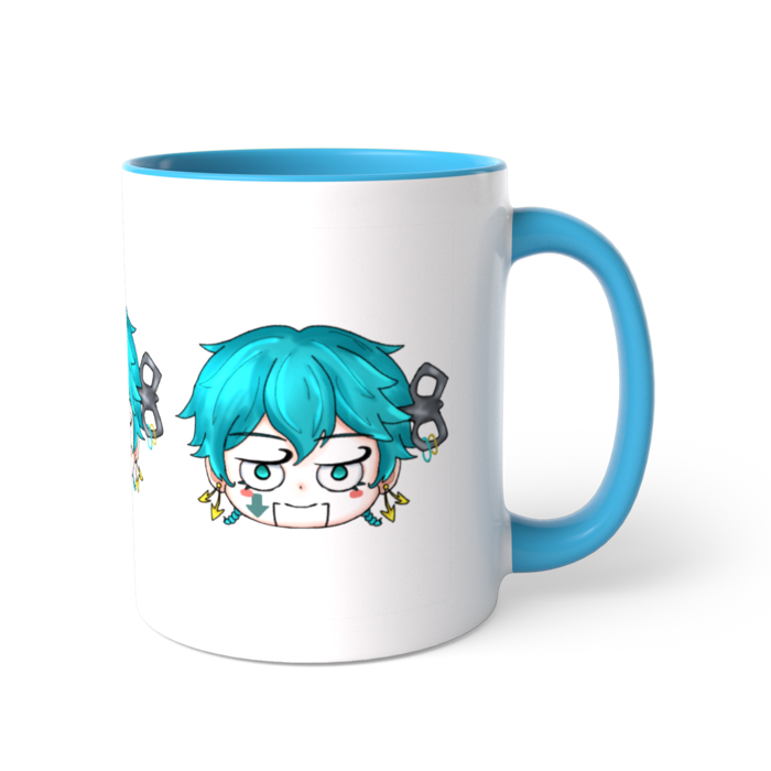 ツートンカラーマグカップ - 直径 8.2cm / 高さ 9.5cm