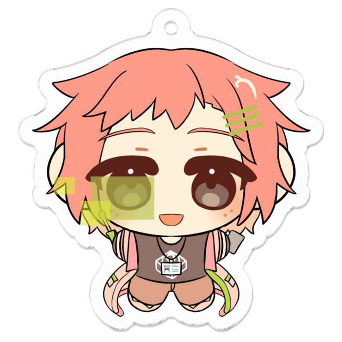 レイイチロウ - 50x50mm