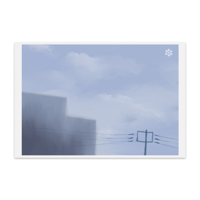 ポストカード(10枚セット) - ヴァンヌーボVGスノーホワイト195kg