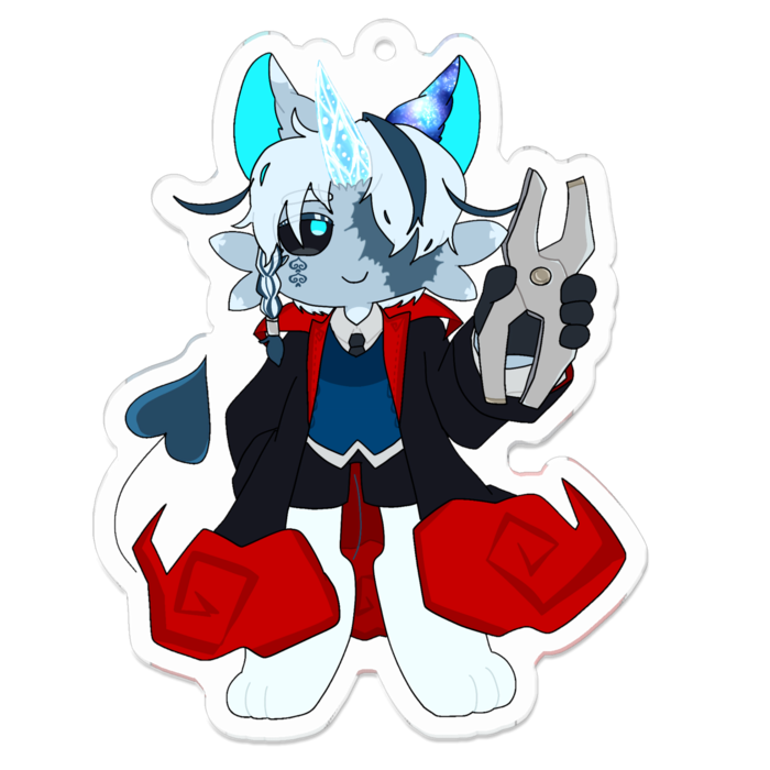 アクリルキーホルダー - 70 x 70 (mm)