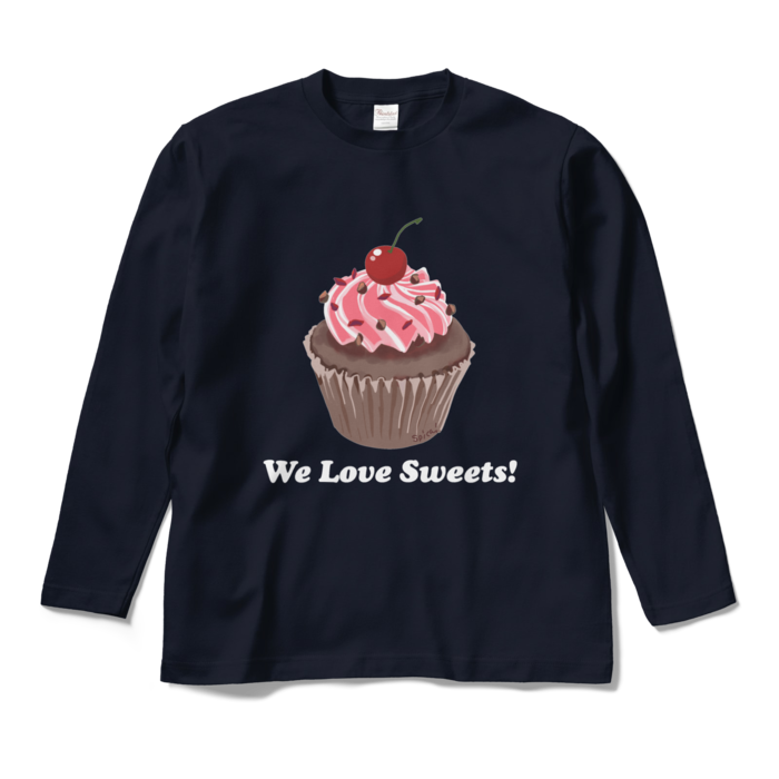 ロングスリーブTシャツ - M - ネイビー