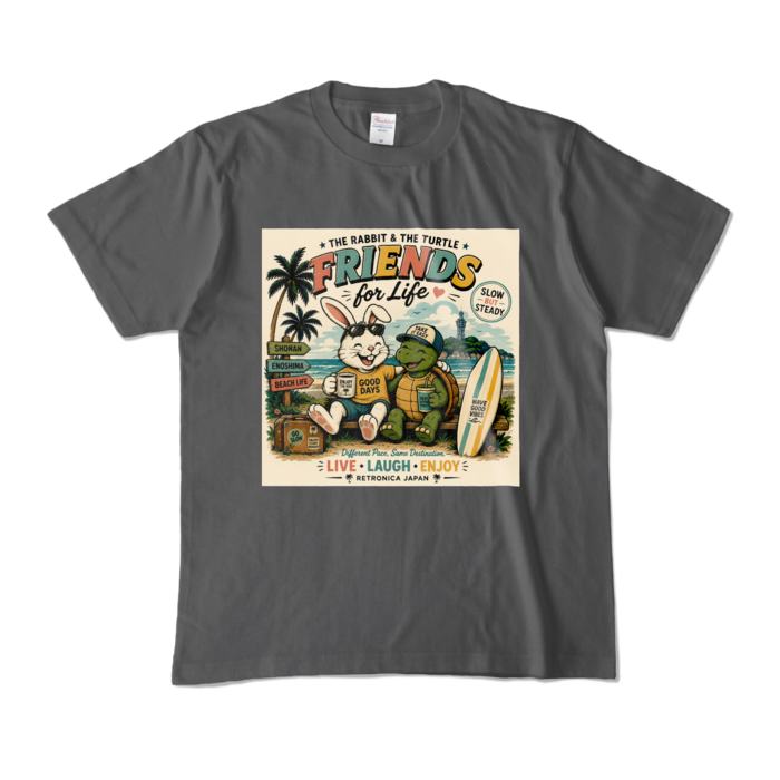 カラーTシャツ - M - チャコール (濃色)