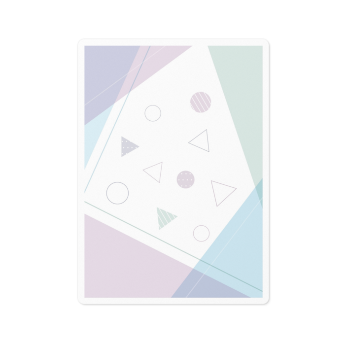 ステッカー - 100 x 100 (mm)