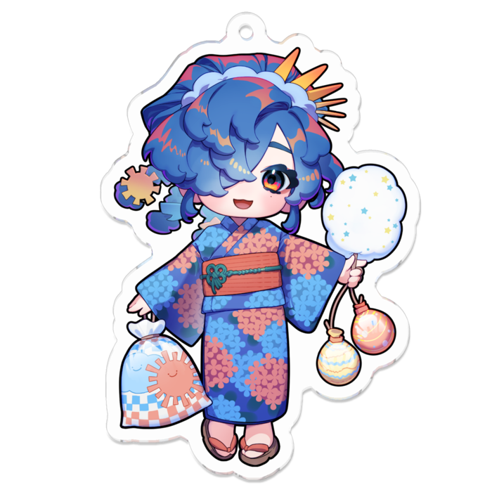 アクリルキーホルダー - 70 x 70 (mm)