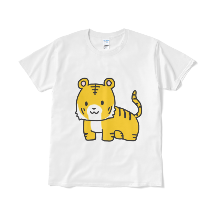 とらTシャツ(短納期) - L - ホワイト