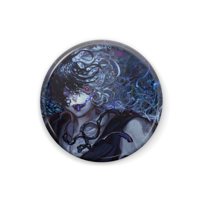 缶バッジ☩幽氏描き朔 - 25mm