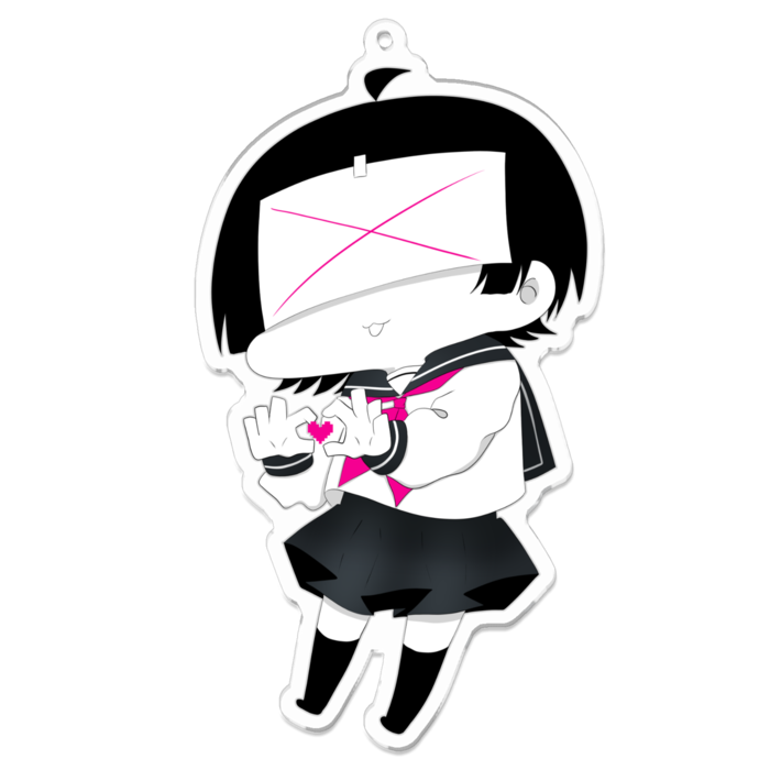 アクリルキーホルダー - 100 x 100 (mm)