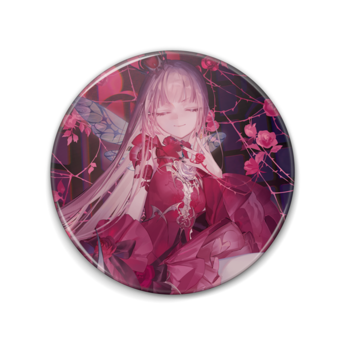 禁じられた缶バッジ - 76mm