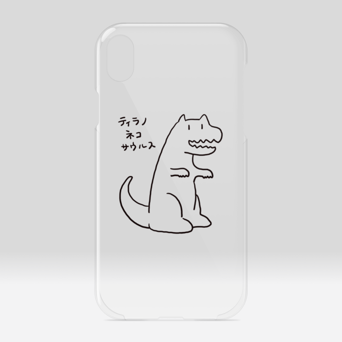 クリアiPhoneケース - iPhone XR