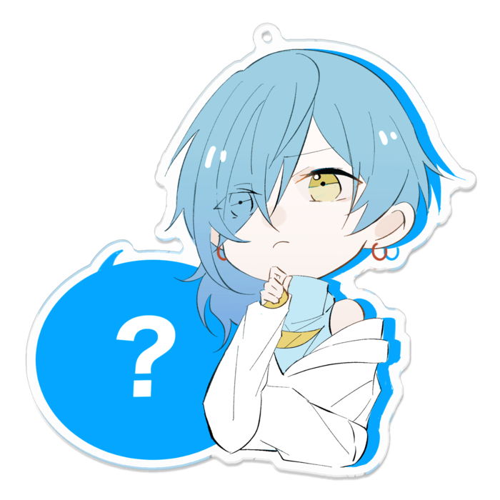 アクリルキーホルダー - 100 x 100 (mm)